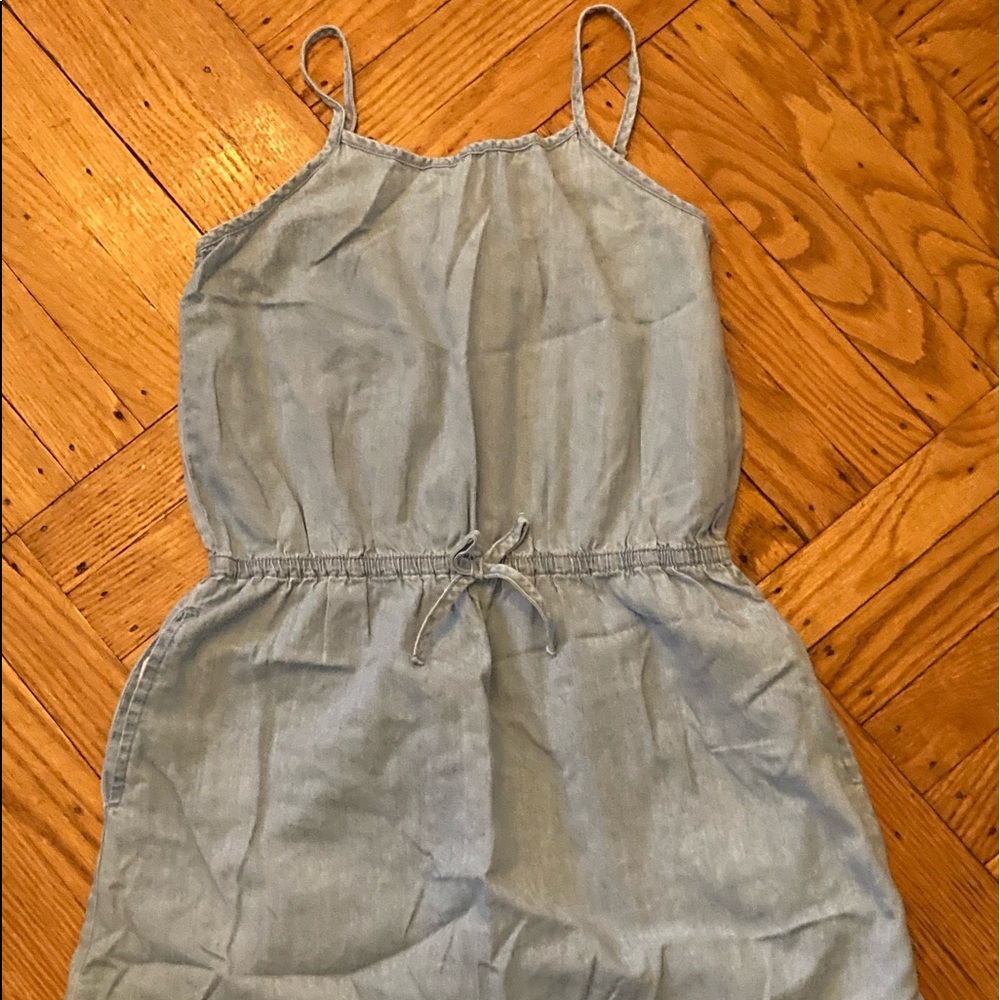 Bule Dress with Pockets